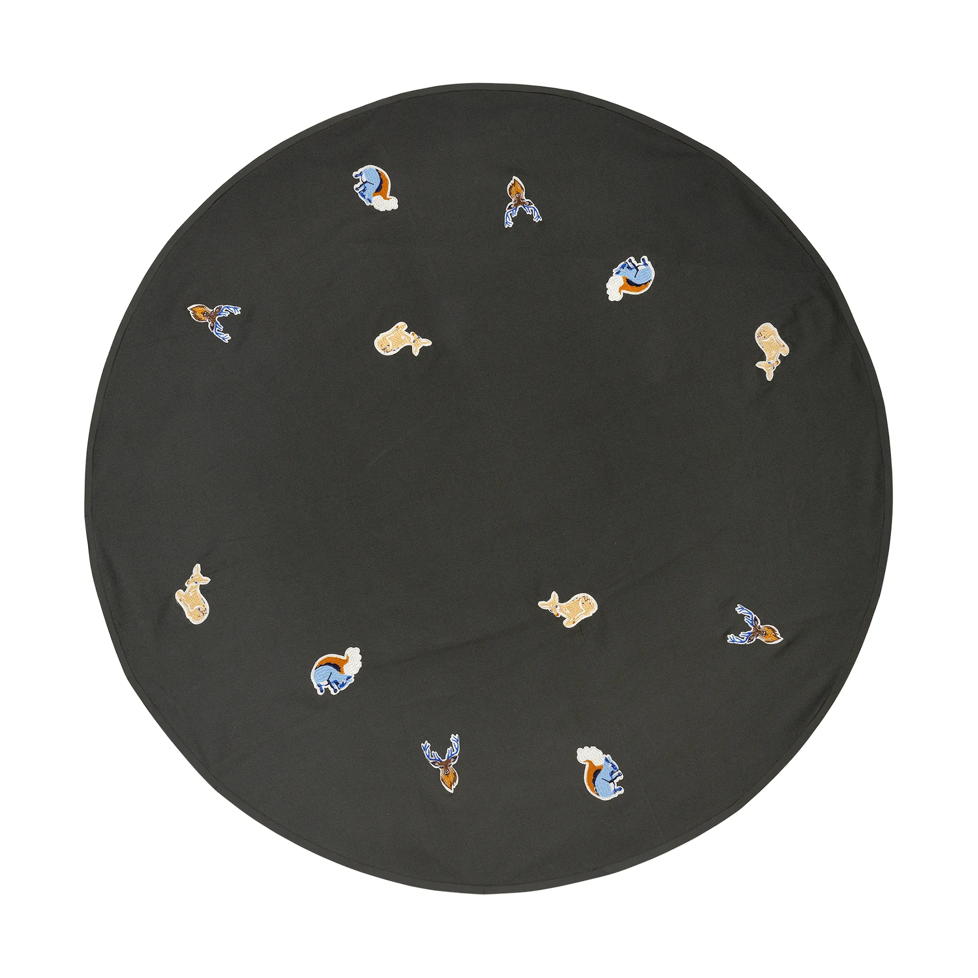 Mata pod choinkę Deer, Forest Green Broste Copenhagen
