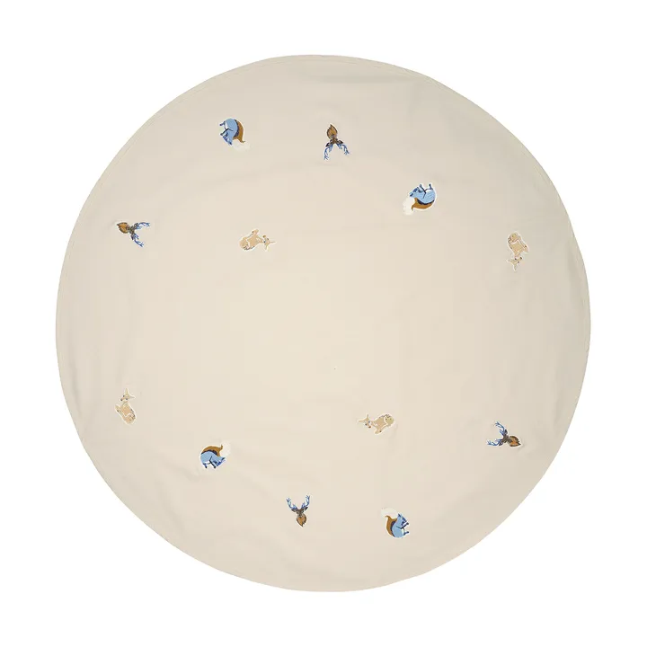Mata pod choinkę Deer - Warm Beige - Broste Copenhagen