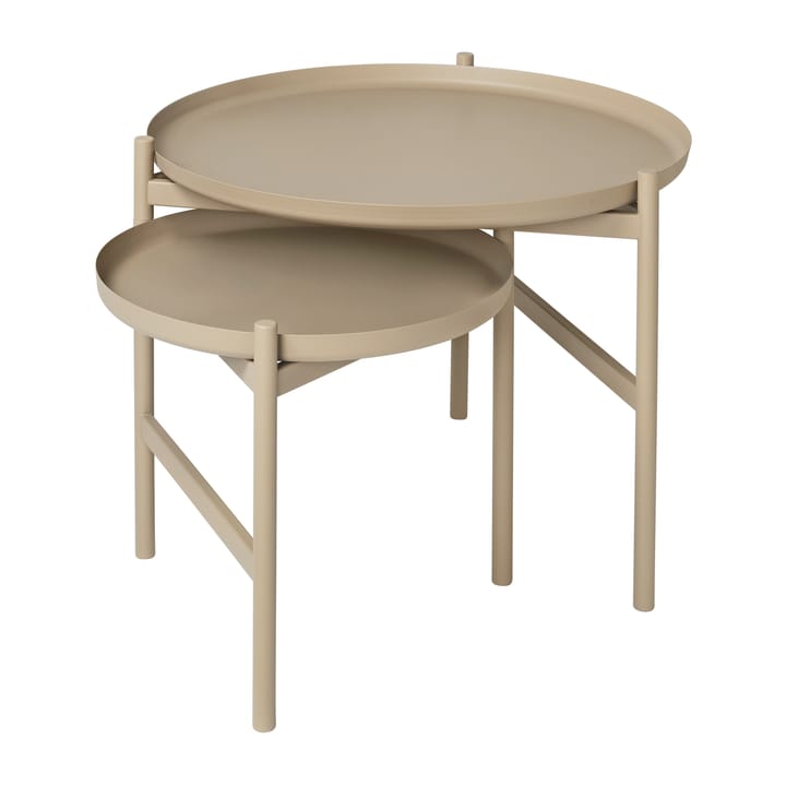 Mały stolik Turner table Ø70 cm, Grey Broste Copenhagen