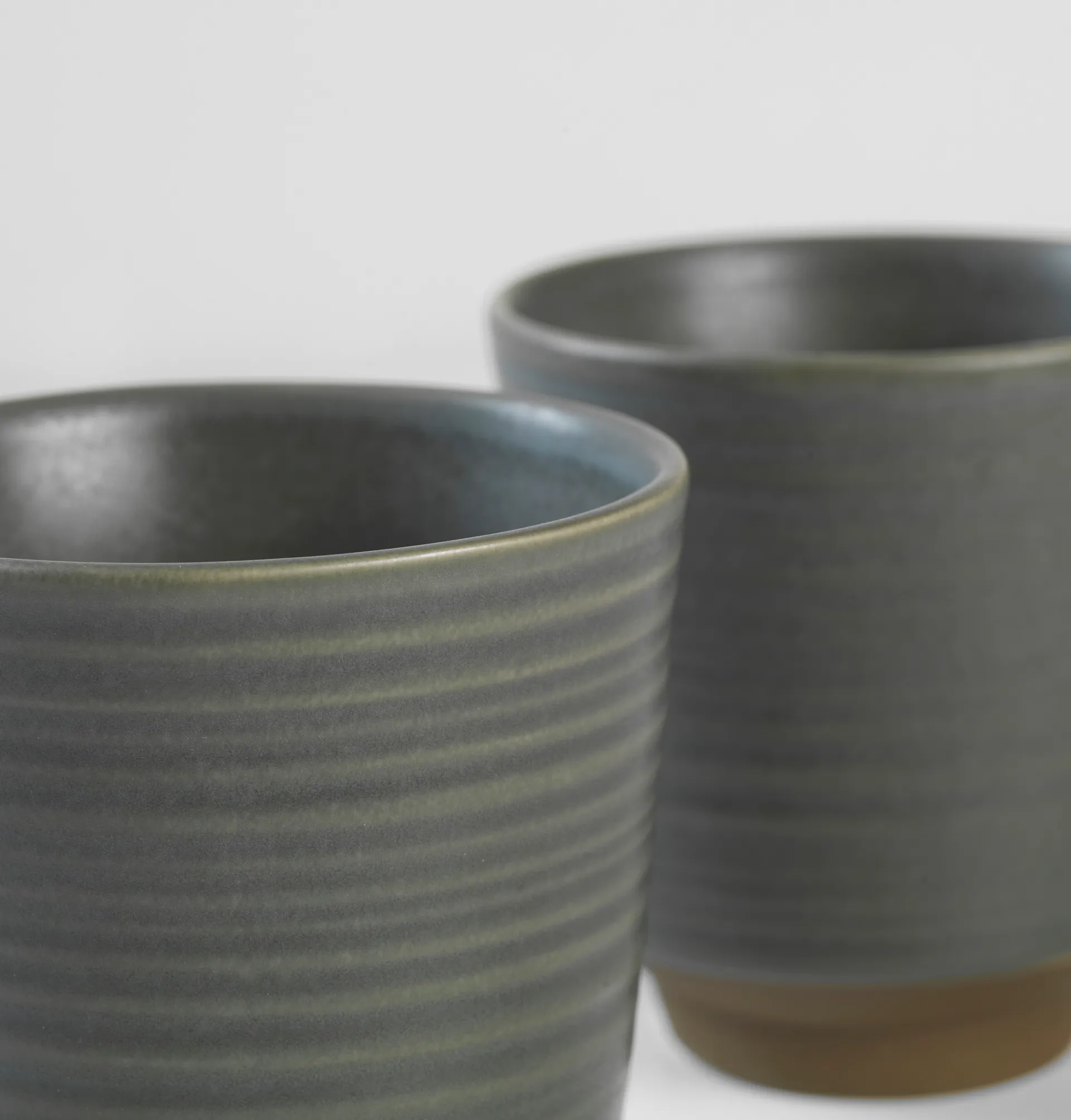 Miko kubek 150 ml, 2‑pak, Dark green Broste Copenhagen