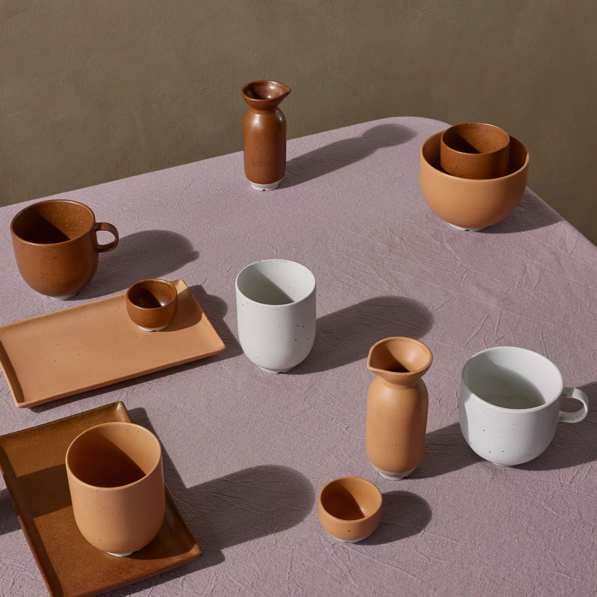 Miska Eli Ø5 cm, Caramel brown Broste Copenhagen