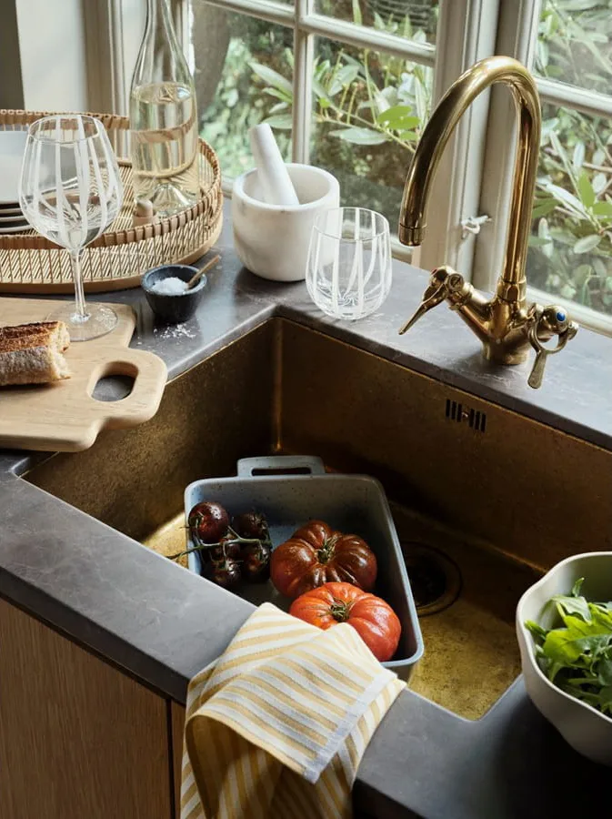 Miska Limfjord Ø20 cm, Light grey Broste Copenhagen