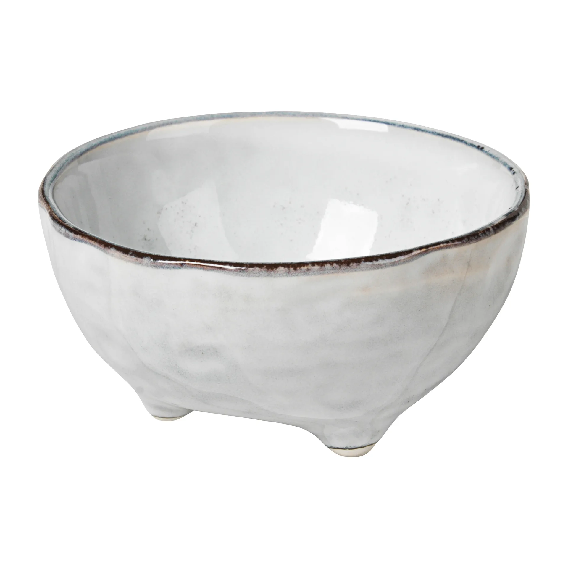 Miska na nóżce Nordic Sand, Ø11 cm Broste Copenhagen