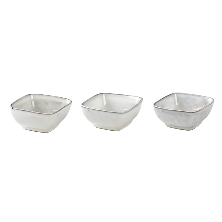 Miska Nordic Sand kwadratowa, 8x7,5 cm Broste Copenhagen
