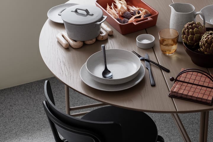 Miska Nordic Vanilla, niska Ø17 cm, Cream with grains Broste Copenhagen