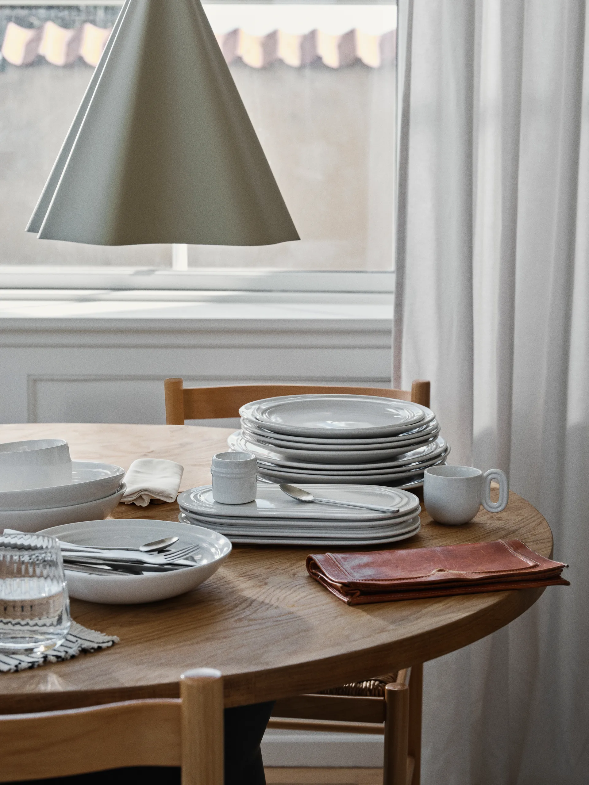 Miska Stevns Ø26,5 cm, Chalk white Broste Copenhagen