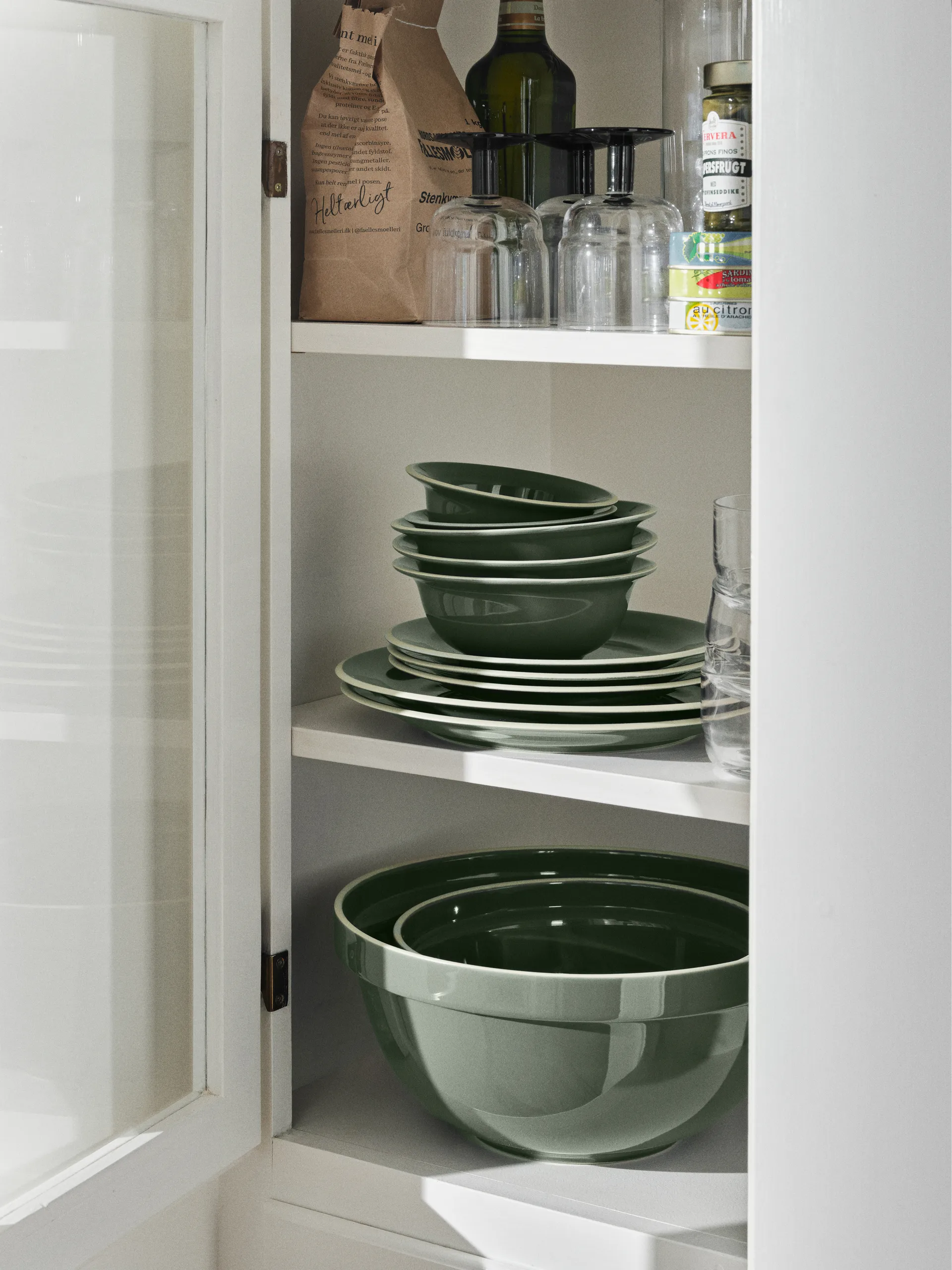 Miska Taverna Ø13,5 cm, Green Broste Copenhagen