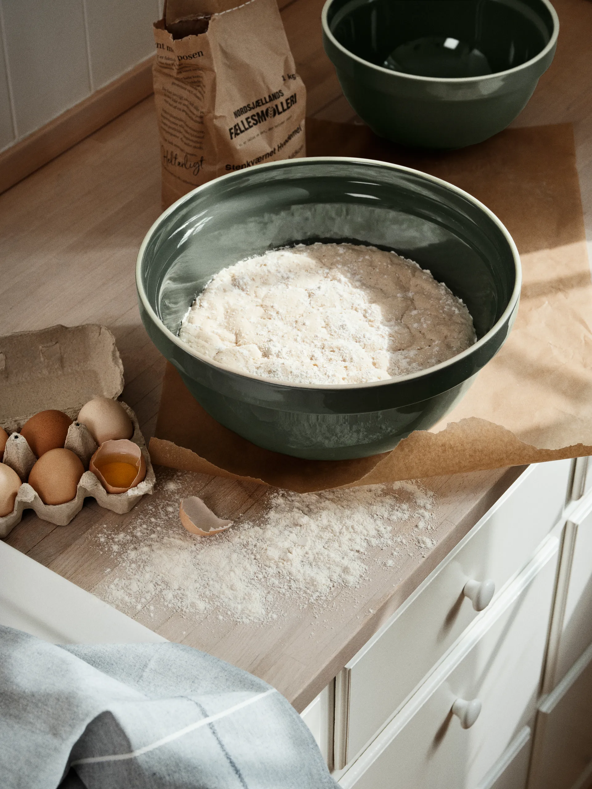 Miska Taverna Ø31 cm, Green Broste Copenhagen