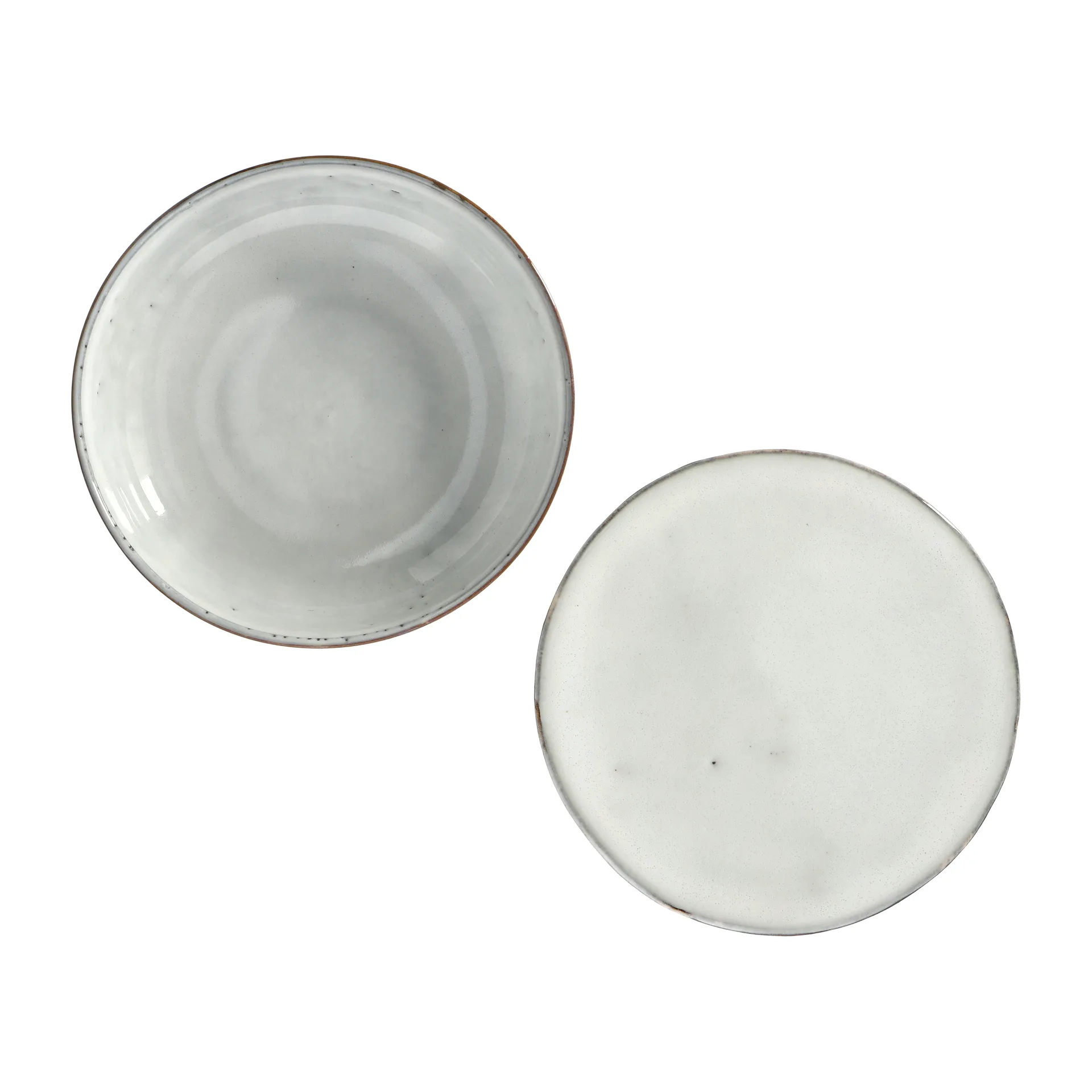 Miska z pokrywką Nordic Sand, Ø 17 cm Broste Copenhagen