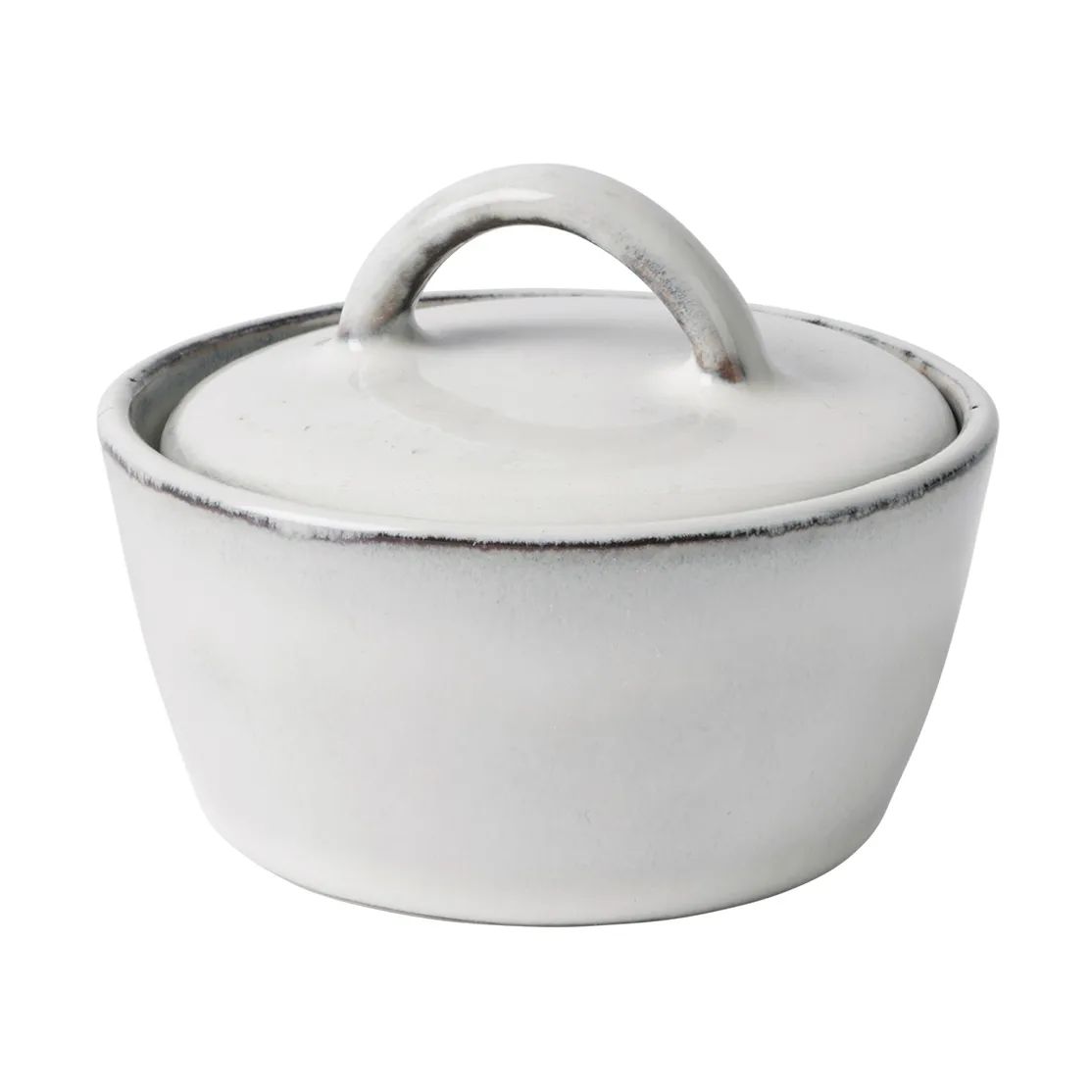 Miska z pokrywką Nordic Sand, Ø8 cm Broste Copenhagen