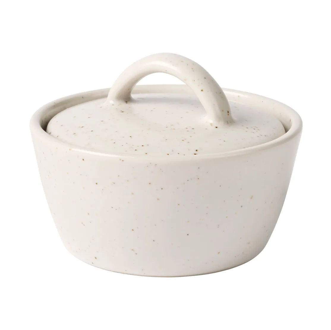 Miska z pokrywką Nordic Vanilla, Ø8 cm Broste Copenhagen