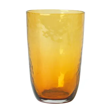 Młotkowane szklanki do napojów 500 ml - Bursztynowa - Broste Copenhagen