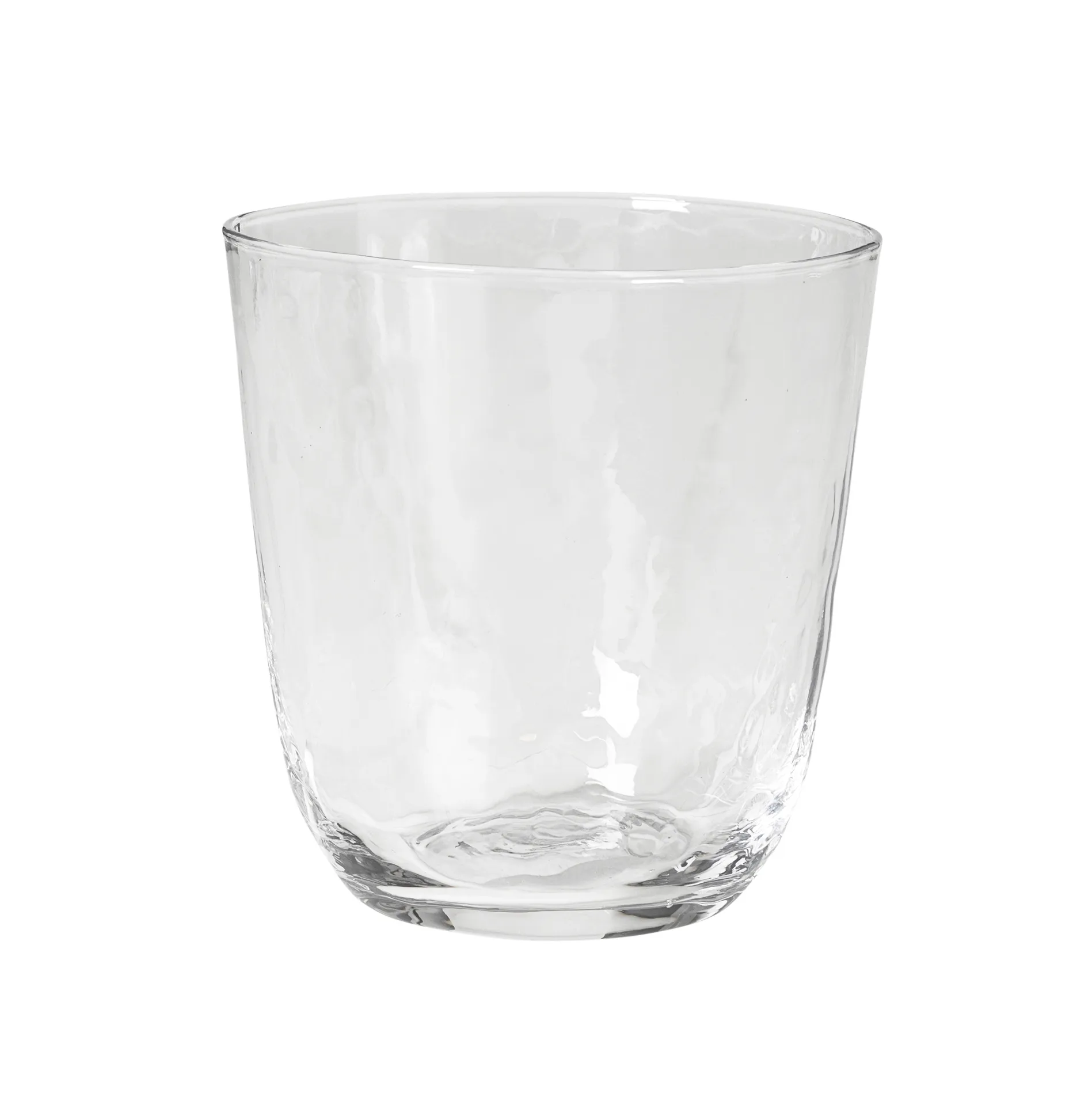 Młotkowane szkło do napojów 335 ml, Przezroczysty Broste Copenhagen