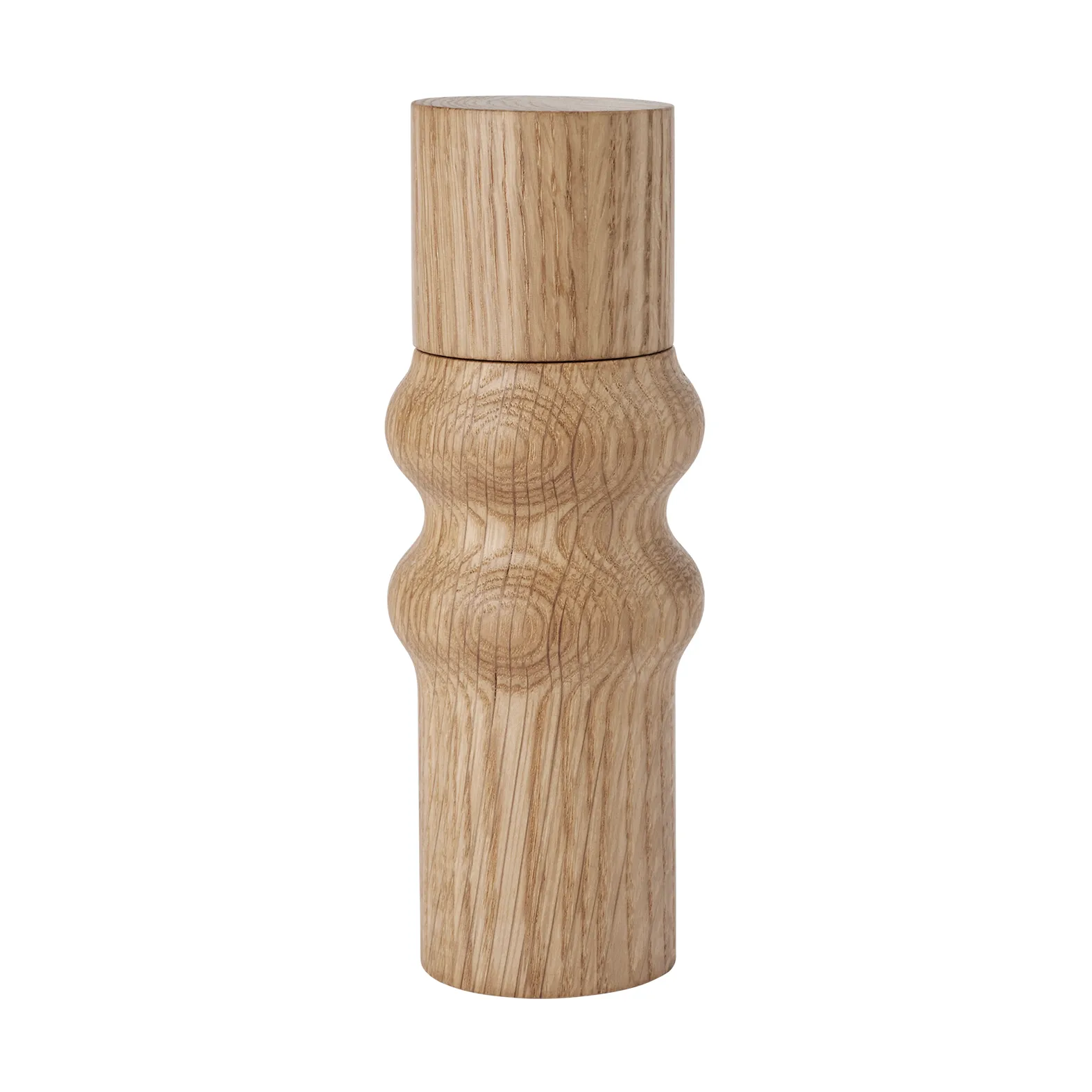 Młynek do soli i pieprzu Edgar 20 cm, Dąb olejowany - Natural Broste Copenhagen