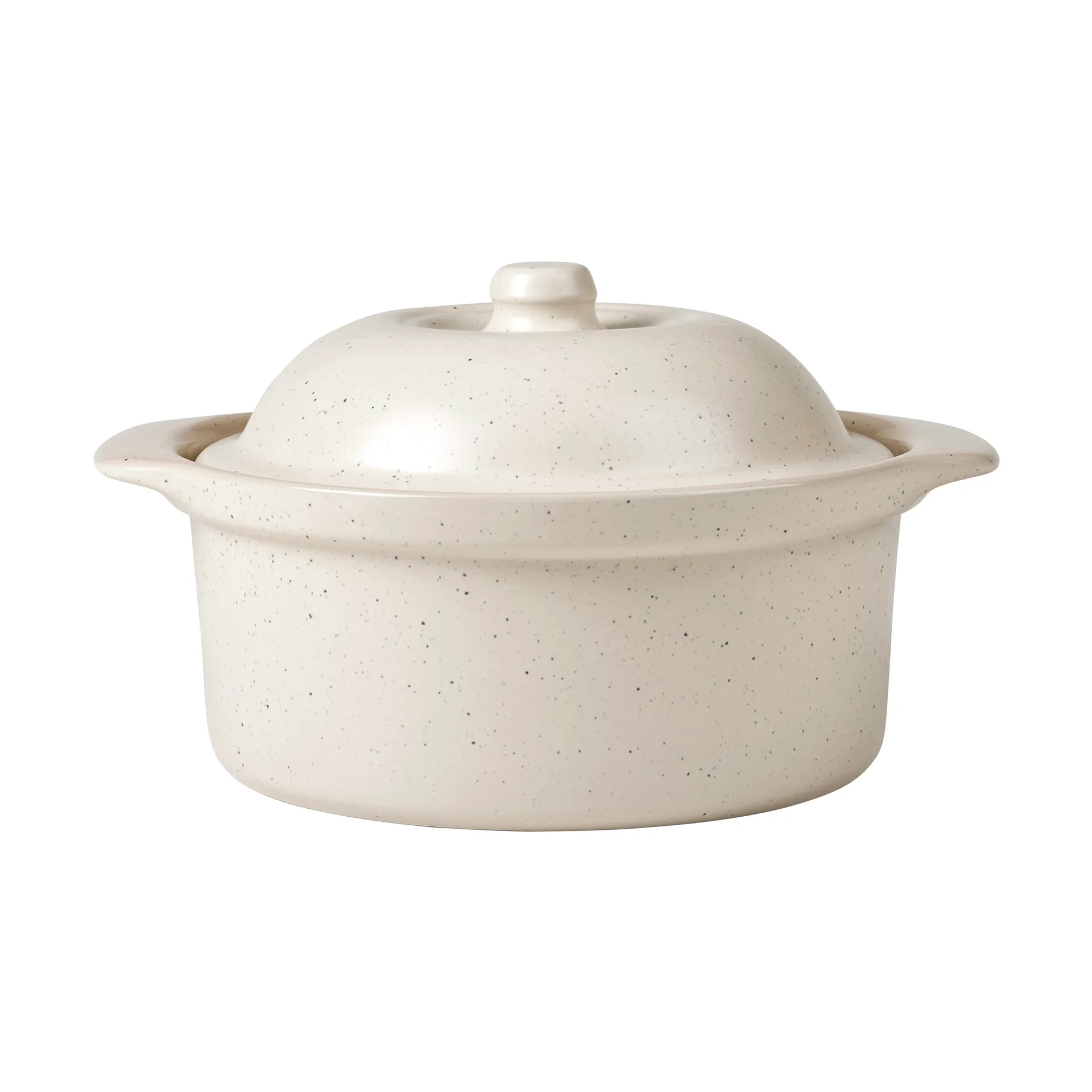 Naczynie żaroodporne z pokrywką 20,5x24 cm, Beige Broste Copenhagen