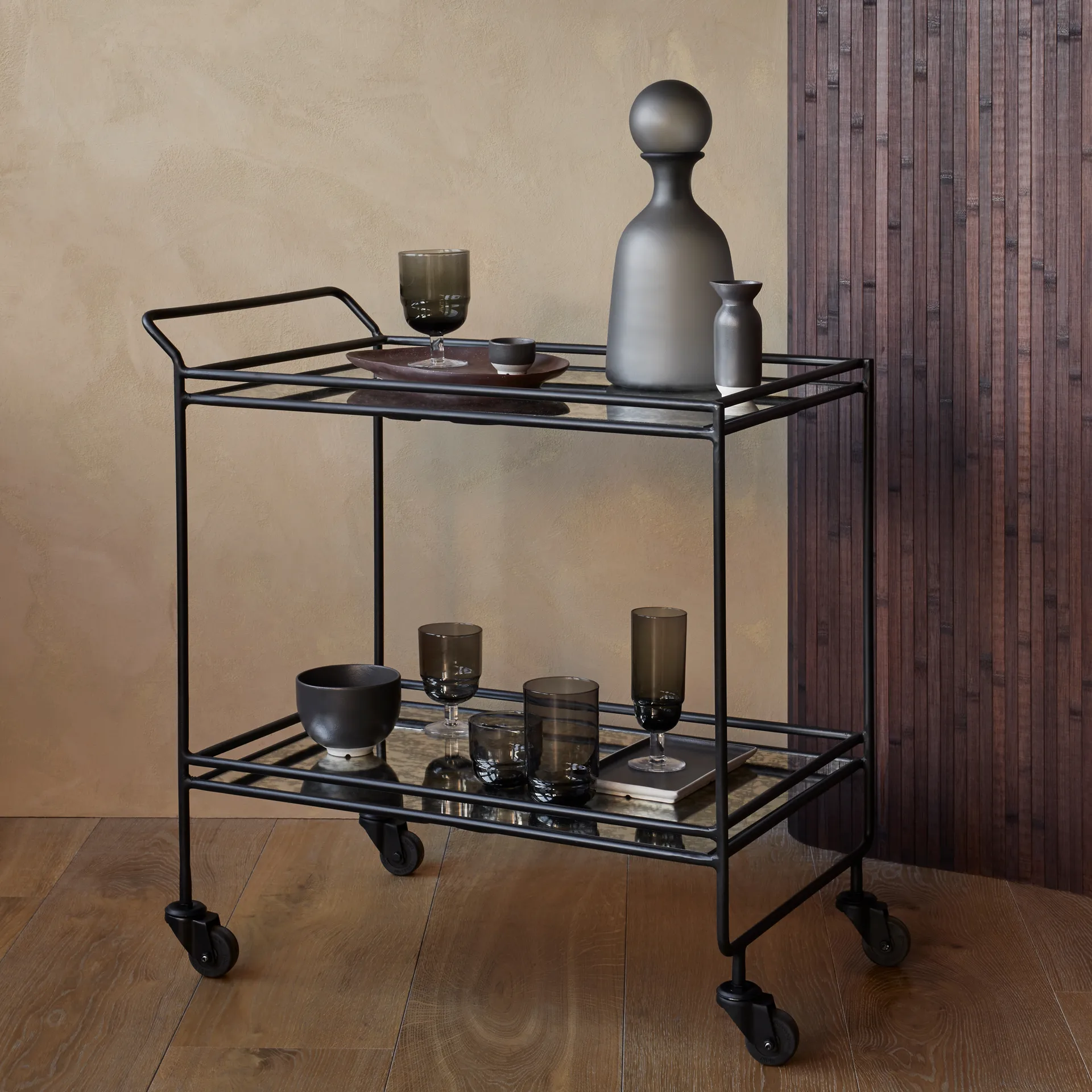 Nordic Bistro kieliszek do czerwonego wina 25 cl, Smoke-clear Broste Copenhagen