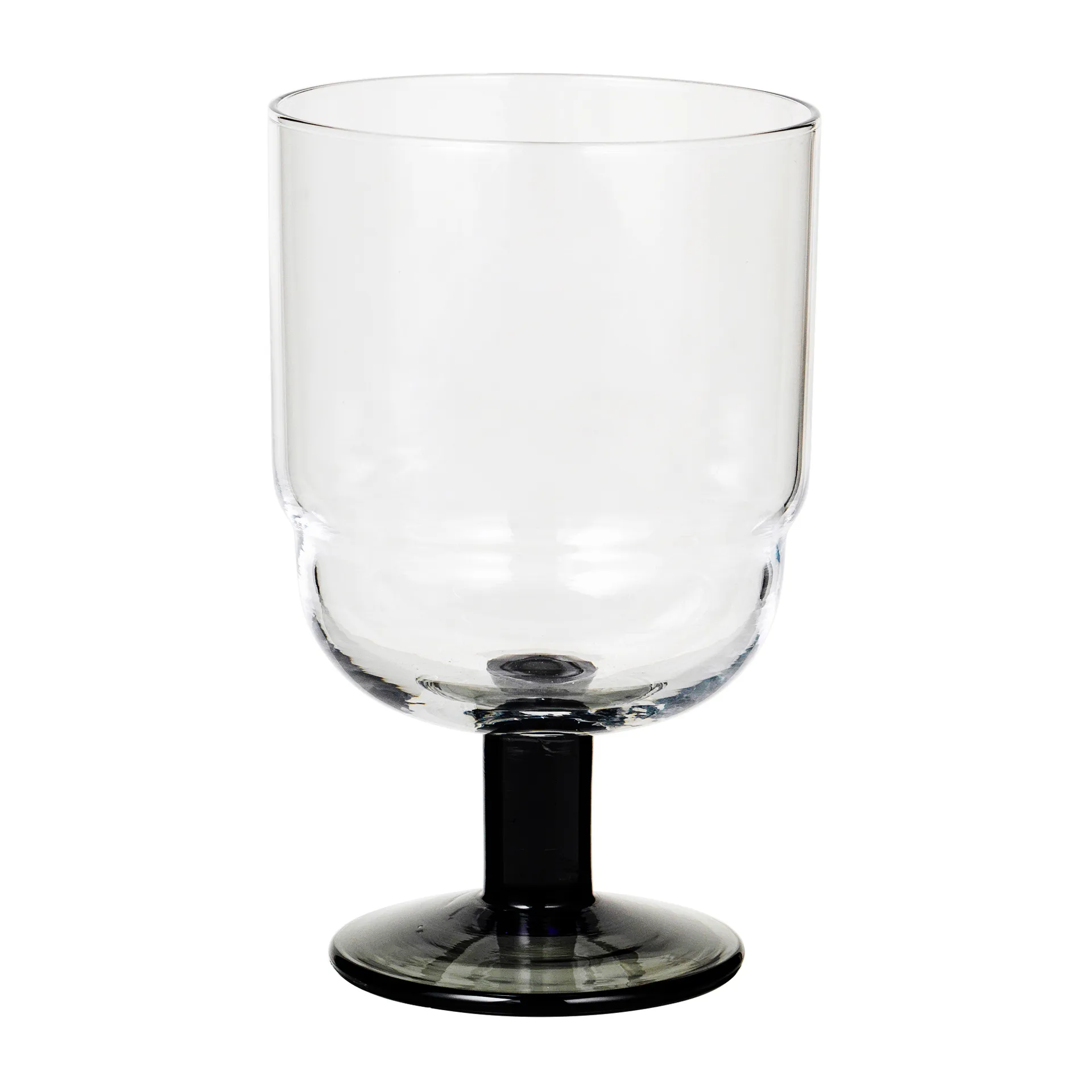 Nordic Bistro kieliszek do czerwonego wina 250 ml, Clear-smoke stem Broste Copenhagen