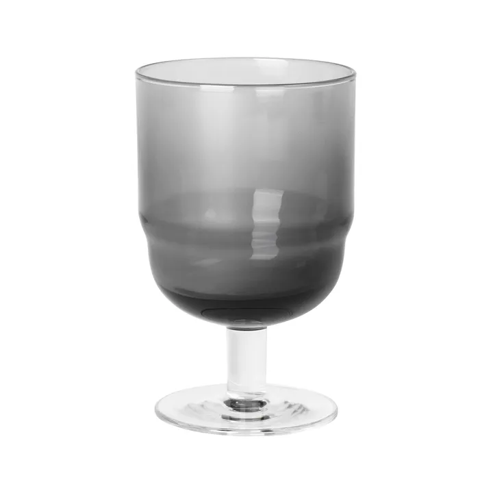 Nordic Bistro kieliszek do czerwonego wina 250 ml - Smoke-clear - Broste Copenhagen