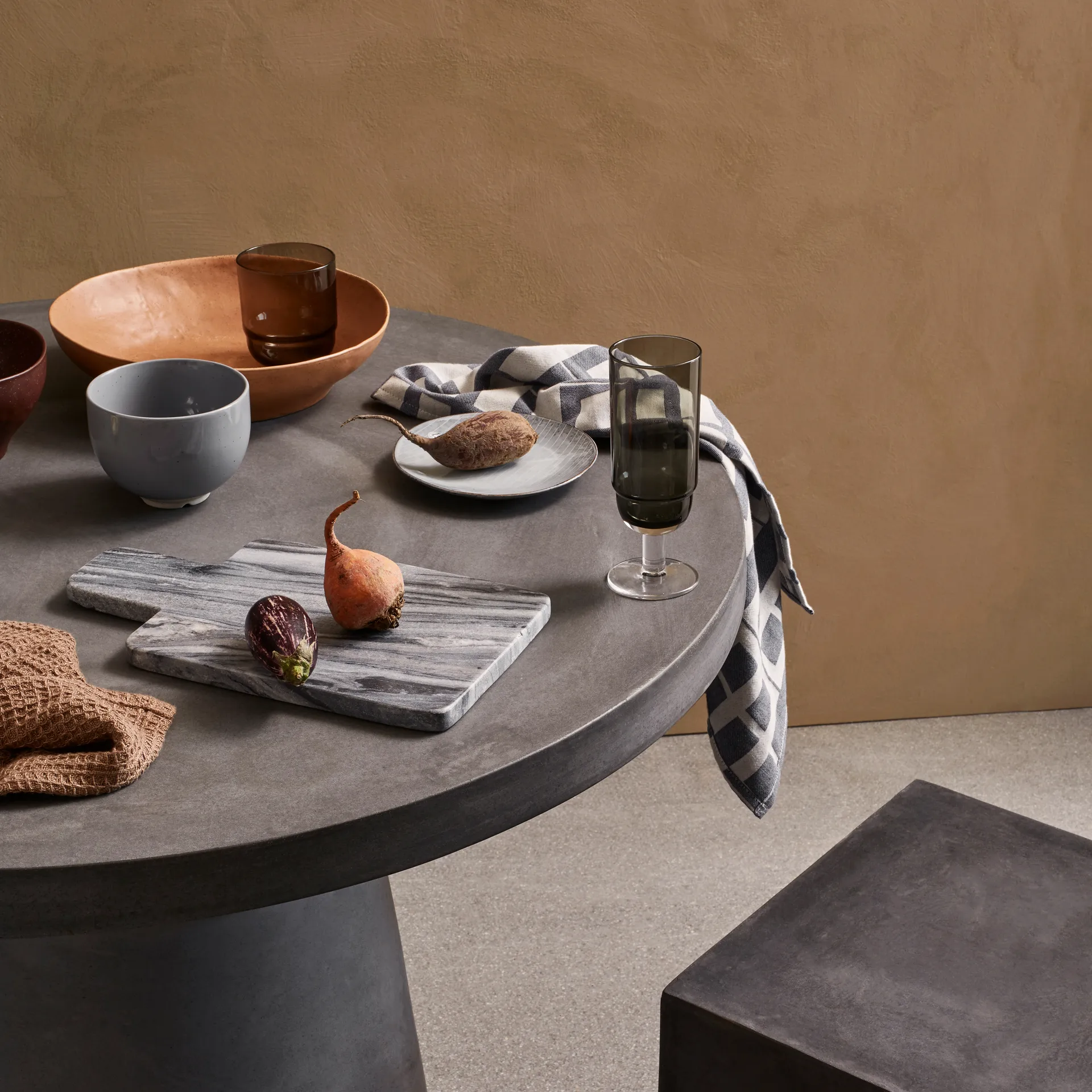 Nordic Bistro kieliszek do szampana 20 cl, Smoke-clear Broste Copenhagen