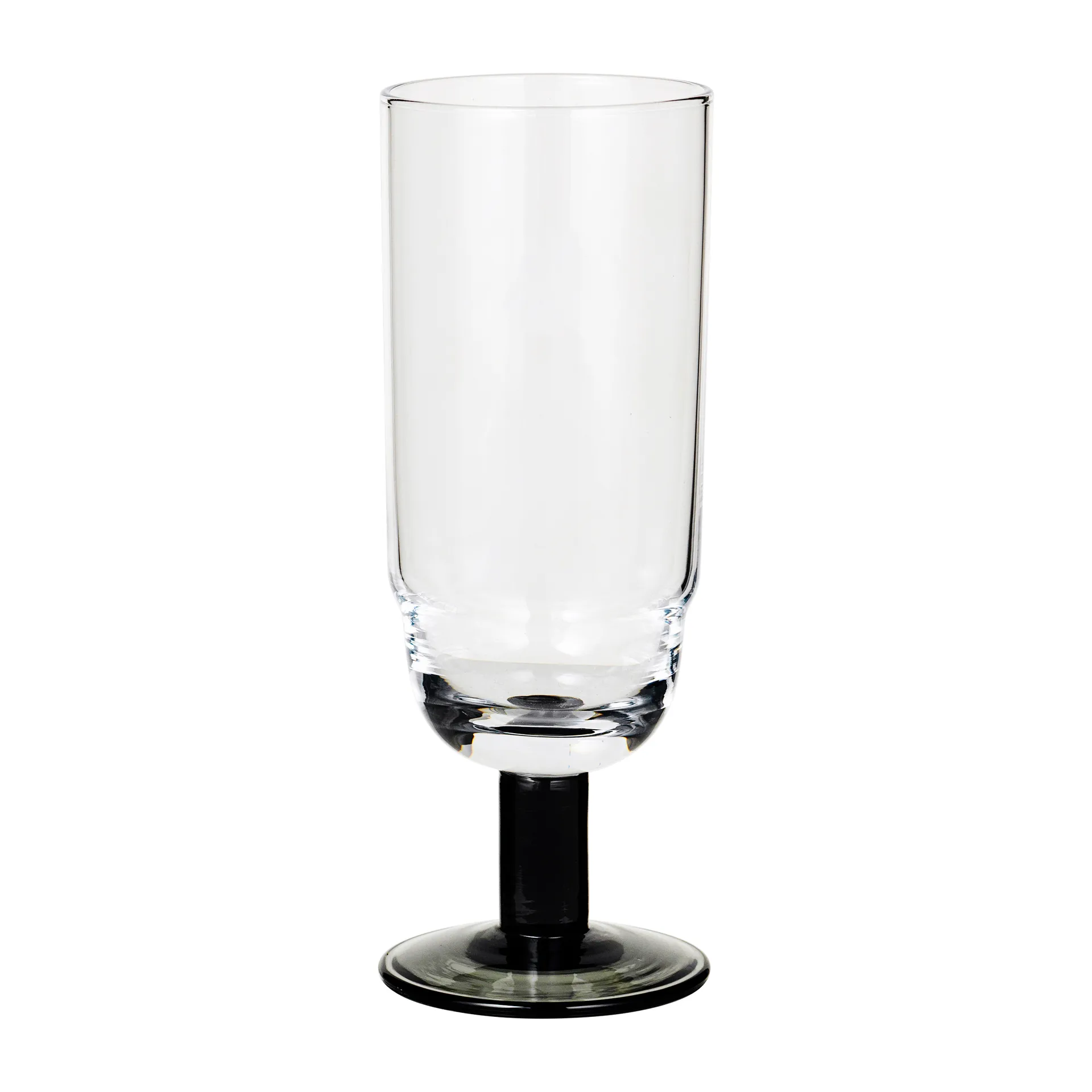 Nordic Bistro kieliszek do szampana 200 ml, Clear-smoke stem Broste Copenhagen