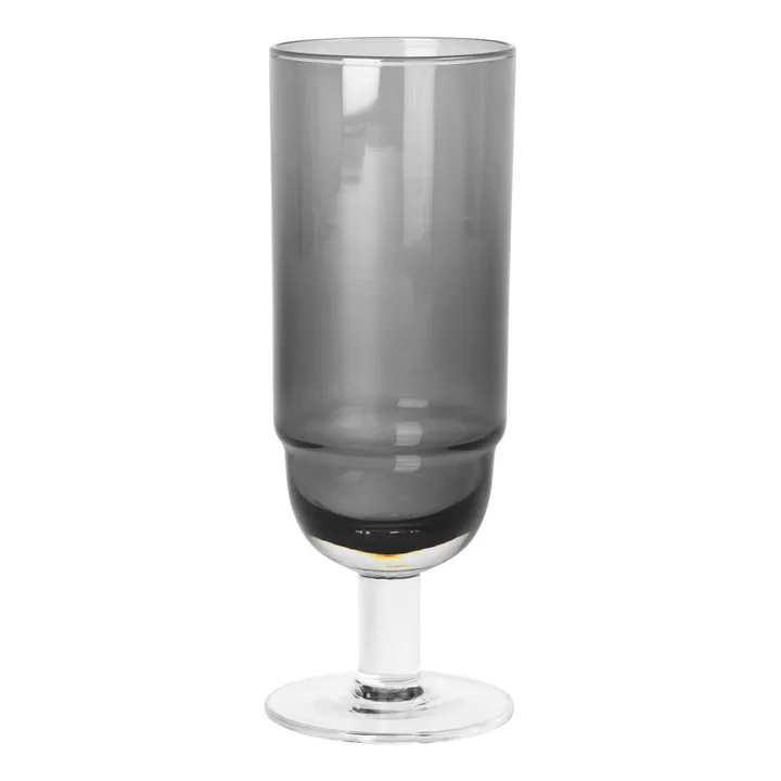 Nordic Bistro kieliszek do szampana 200 ml - Smoke-clear - Broste Copenhagen