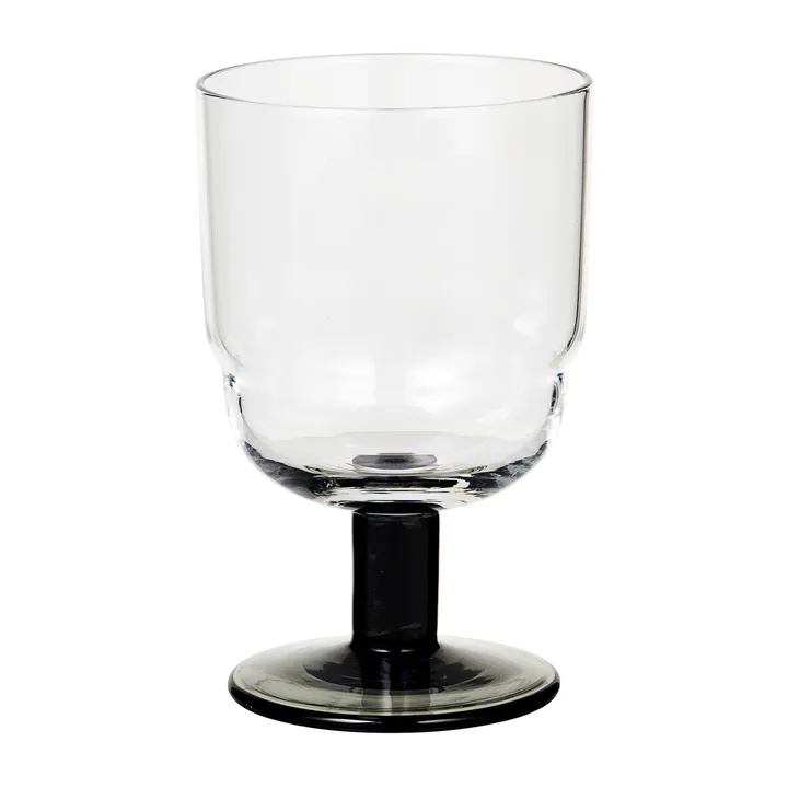 Nordic Bistro kieliszek do wina białego 200 ml - Clear-smoke stem - Broste Copenhagen