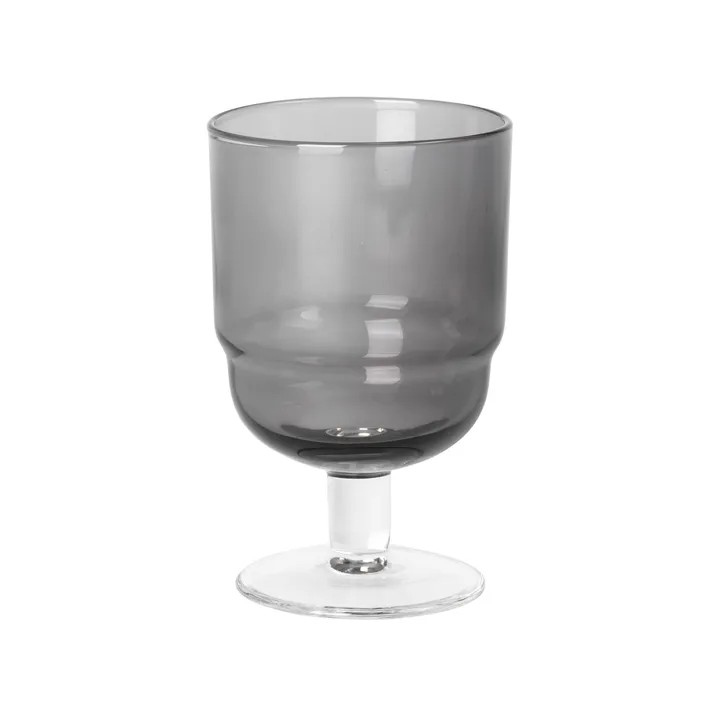 Nordic Bistro kieliszek do wina białego 200 ml - Smoke-clear - Broste Copenhagen