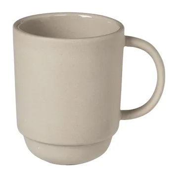 Nordic Bistro kubek 300 ml - Raw beige - Broste Copenhagen