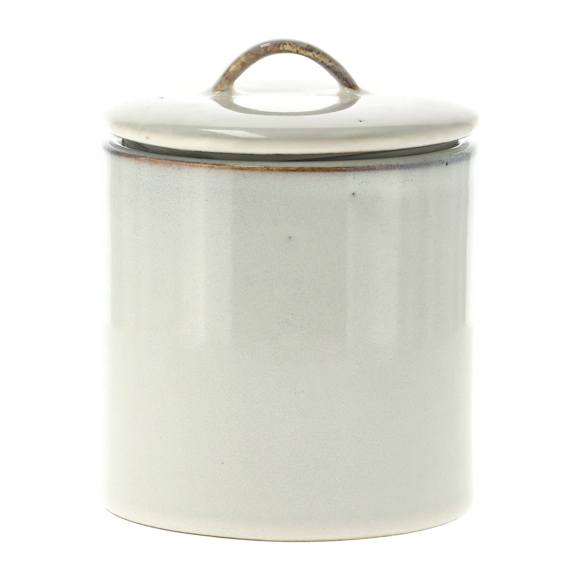 Nordic Sand słoik z pokrywką, 12 cm Broste Copenhagen