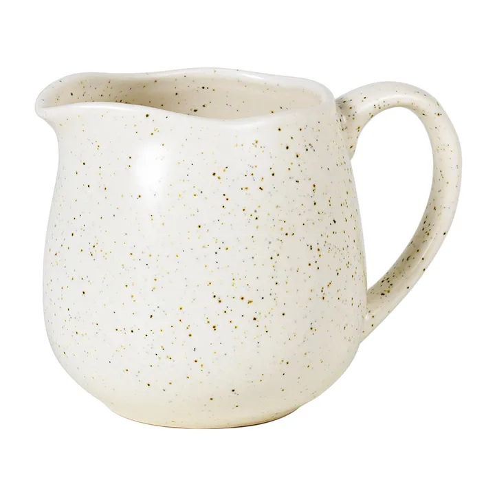 Nordic Vanilla dzbanek na mleko 300 ml - Cream with grains - Broste Copenhagen