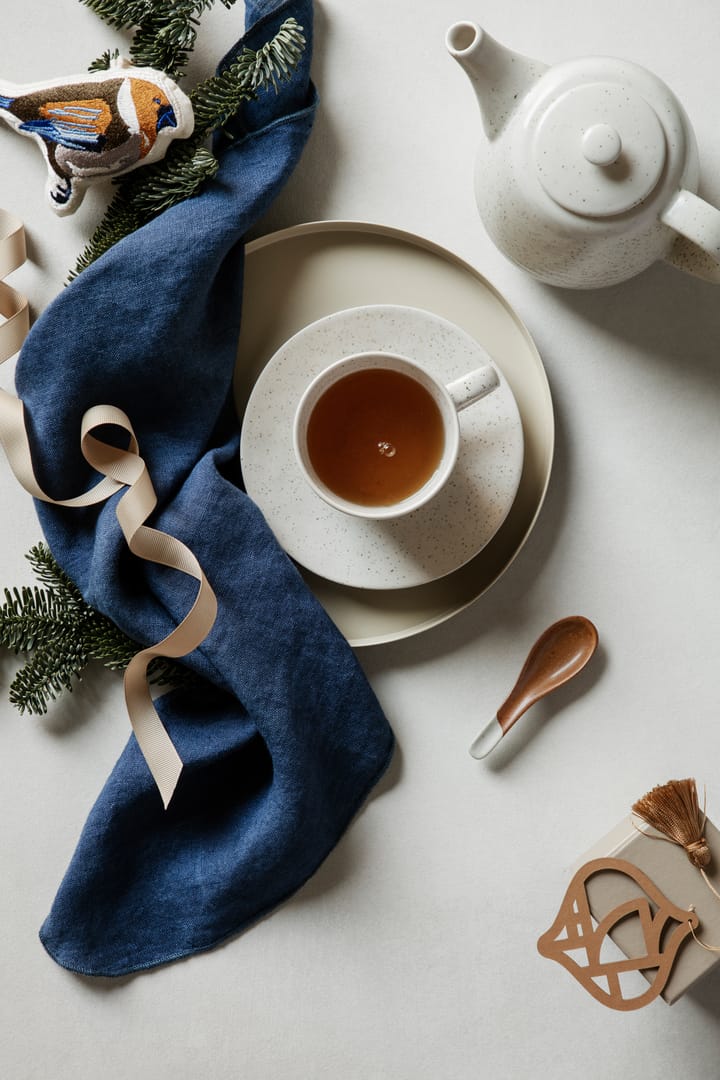 Nordic Vanilla filiżanka do espresso ze spodkiem 5 cl, Cream Broste Copenhagen