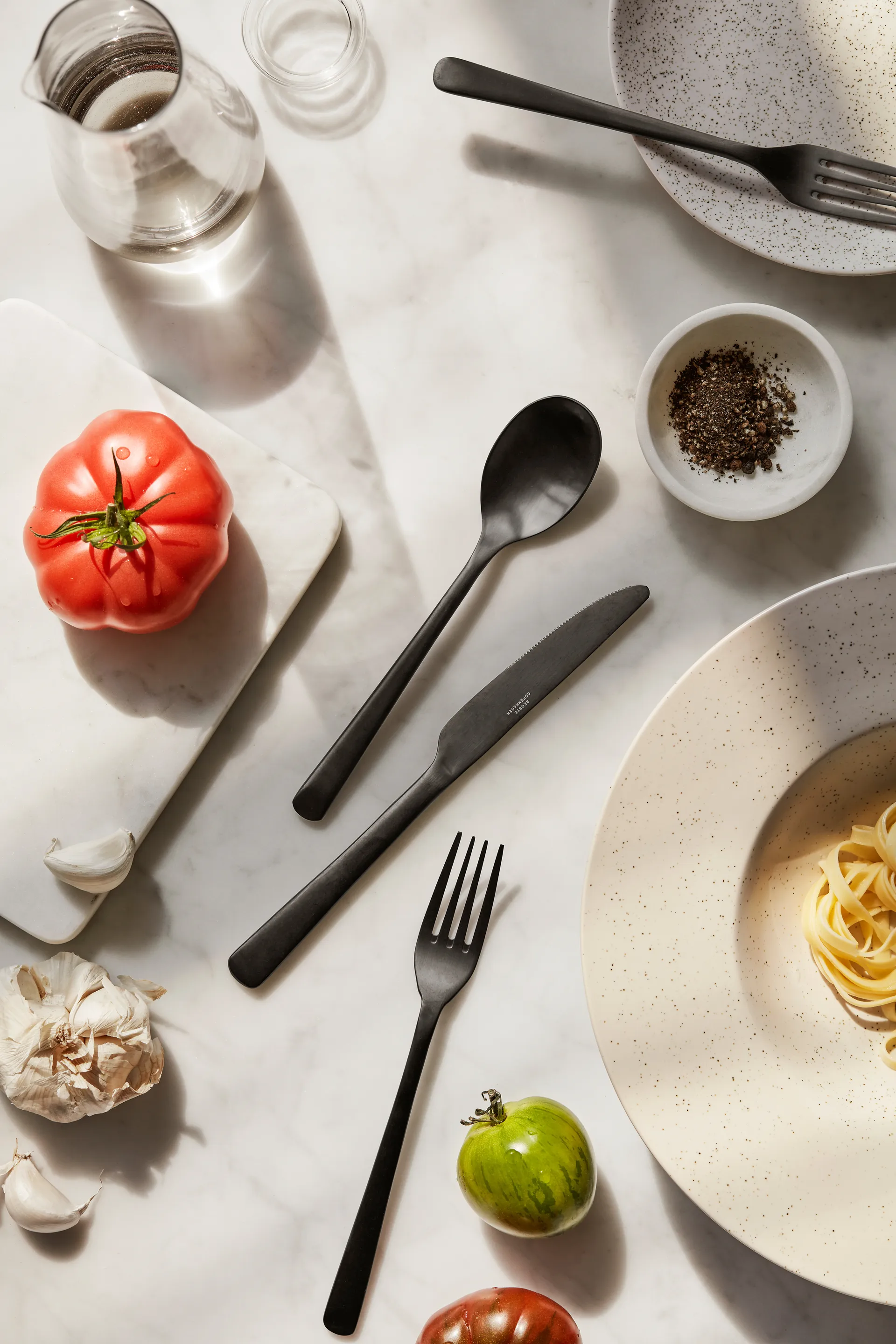 Nordic Vanilla głęboki talerz do makaronu Ø29 cm, Cream Broste Copenhagen