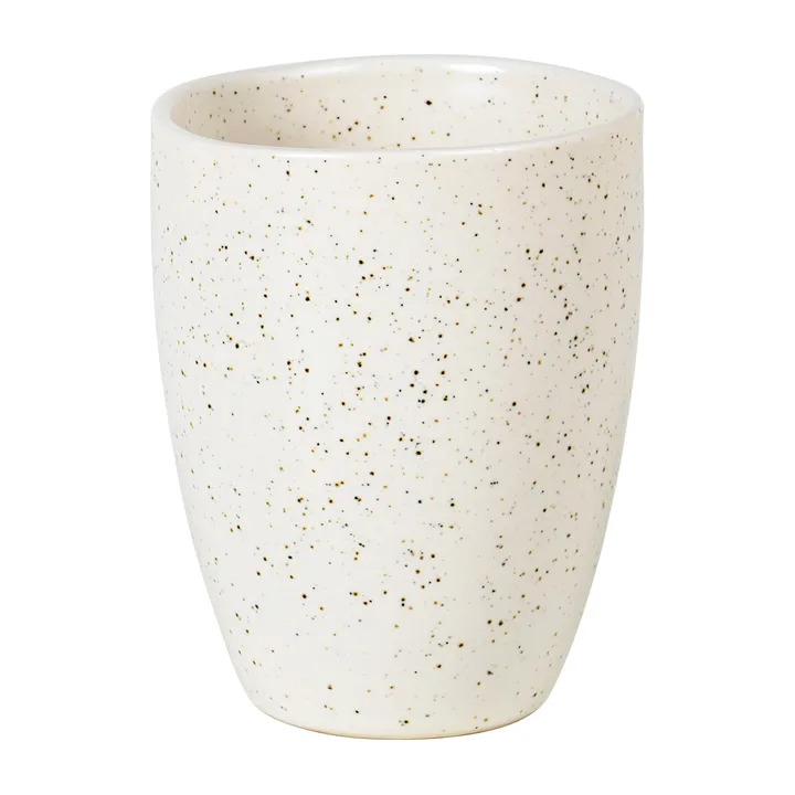 Nordic Vanilla kubek bez ucha 250 ml - Cream with grains - Broste Copenhagen