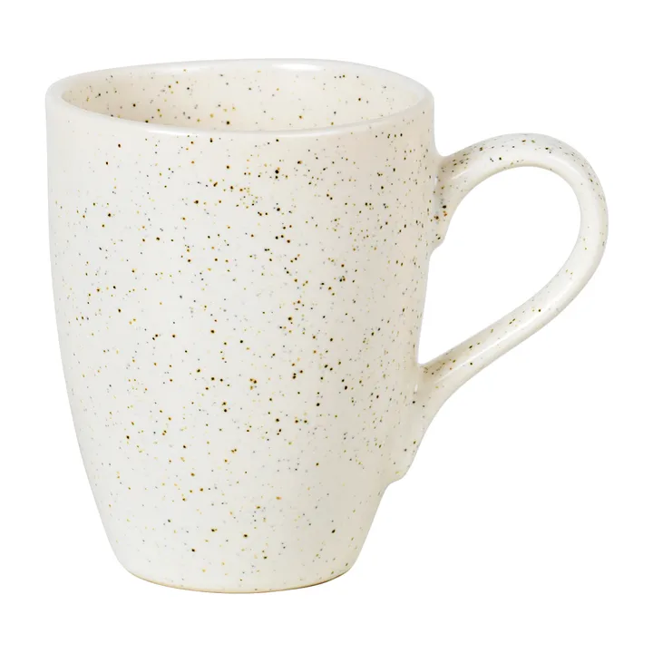 Nordic Vanilla kubek z uchwytem 250 ml - Cream with grains - Broste Copenhagen