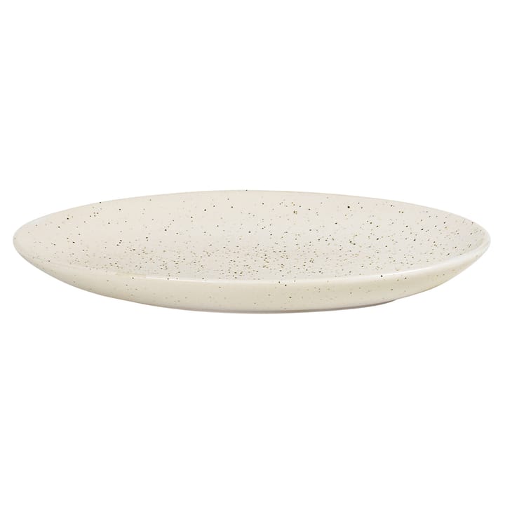 Nordic Vanilla półmisek owalny 22 cm - Cream with grains - Broste Copenhagen