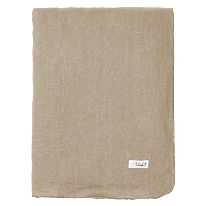 Obrus Wille 160x300 cm - Simply taupe (beżowy) - Broste Copenhagen