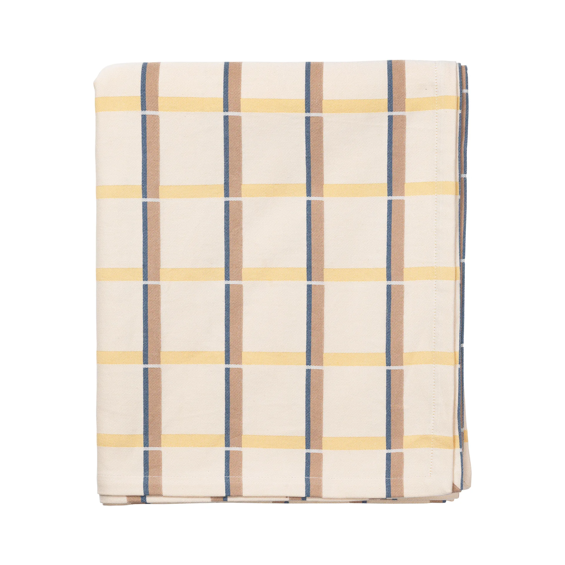Obrus Zappa 160x200 cm, Pale banana yellow Broste Copenhagen