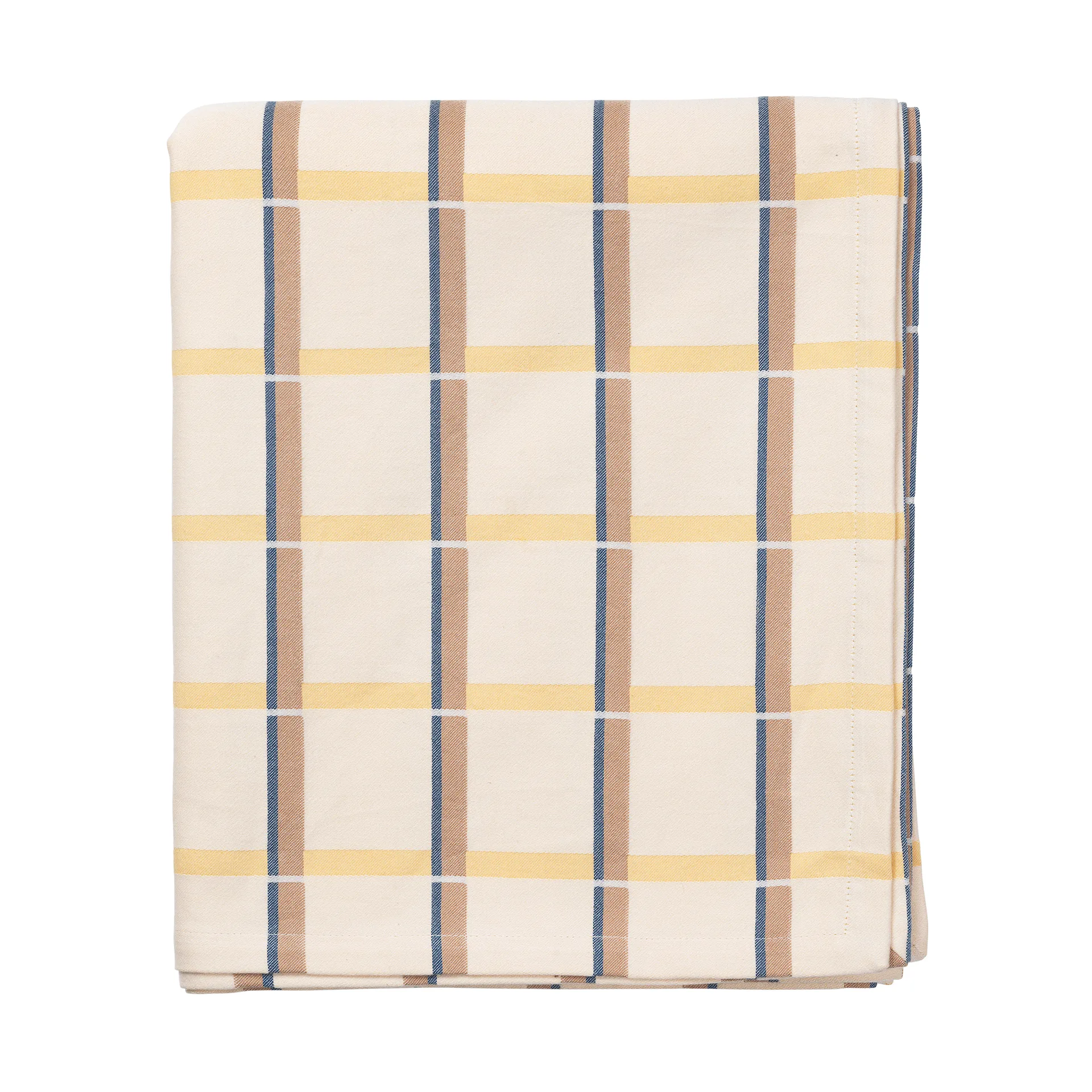 Obrus Zappa 160x300 cm, Pale banana yellow Broste Copenhagen