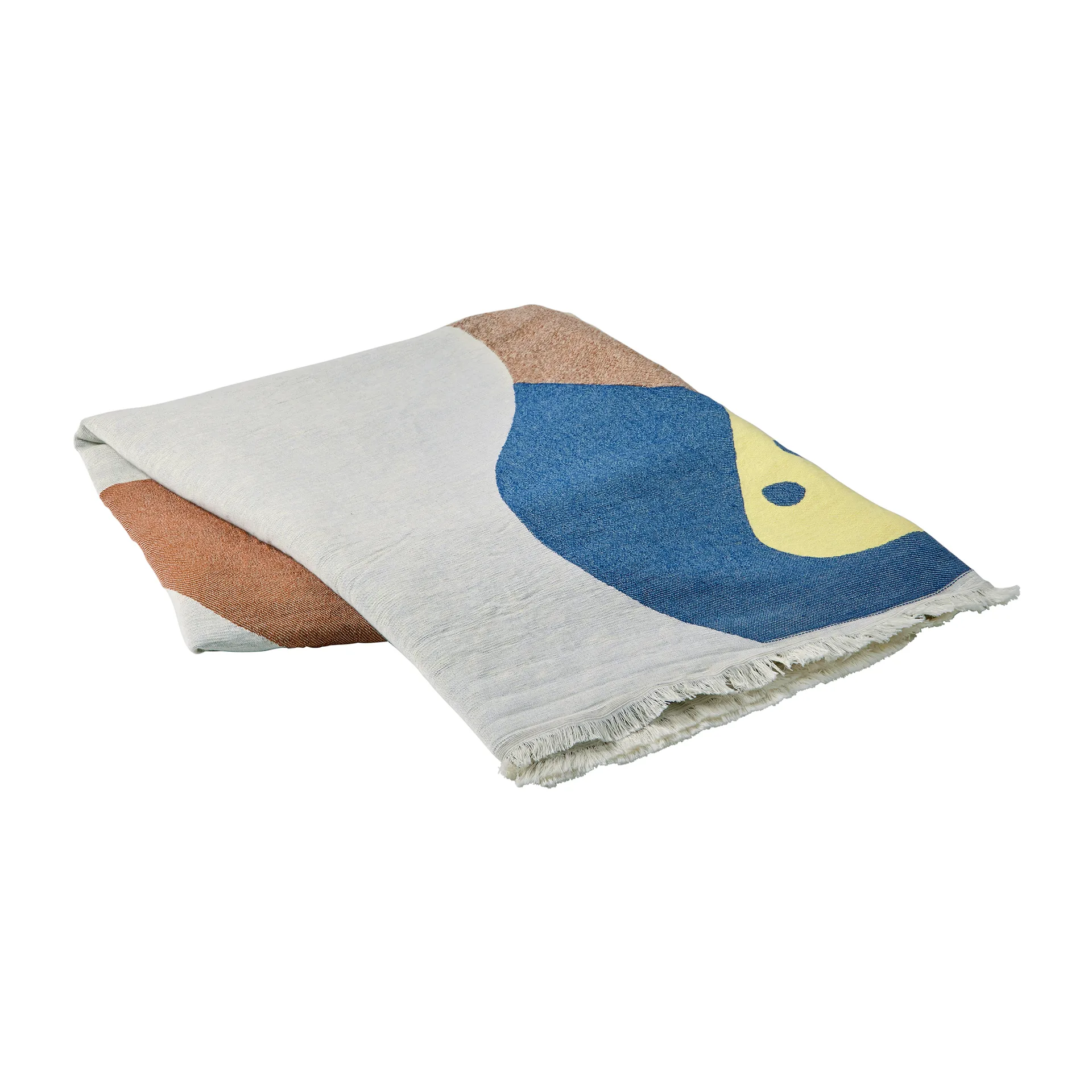 Pled Daphne 140x180 cm, Miks kolorów Broste Copenhagen