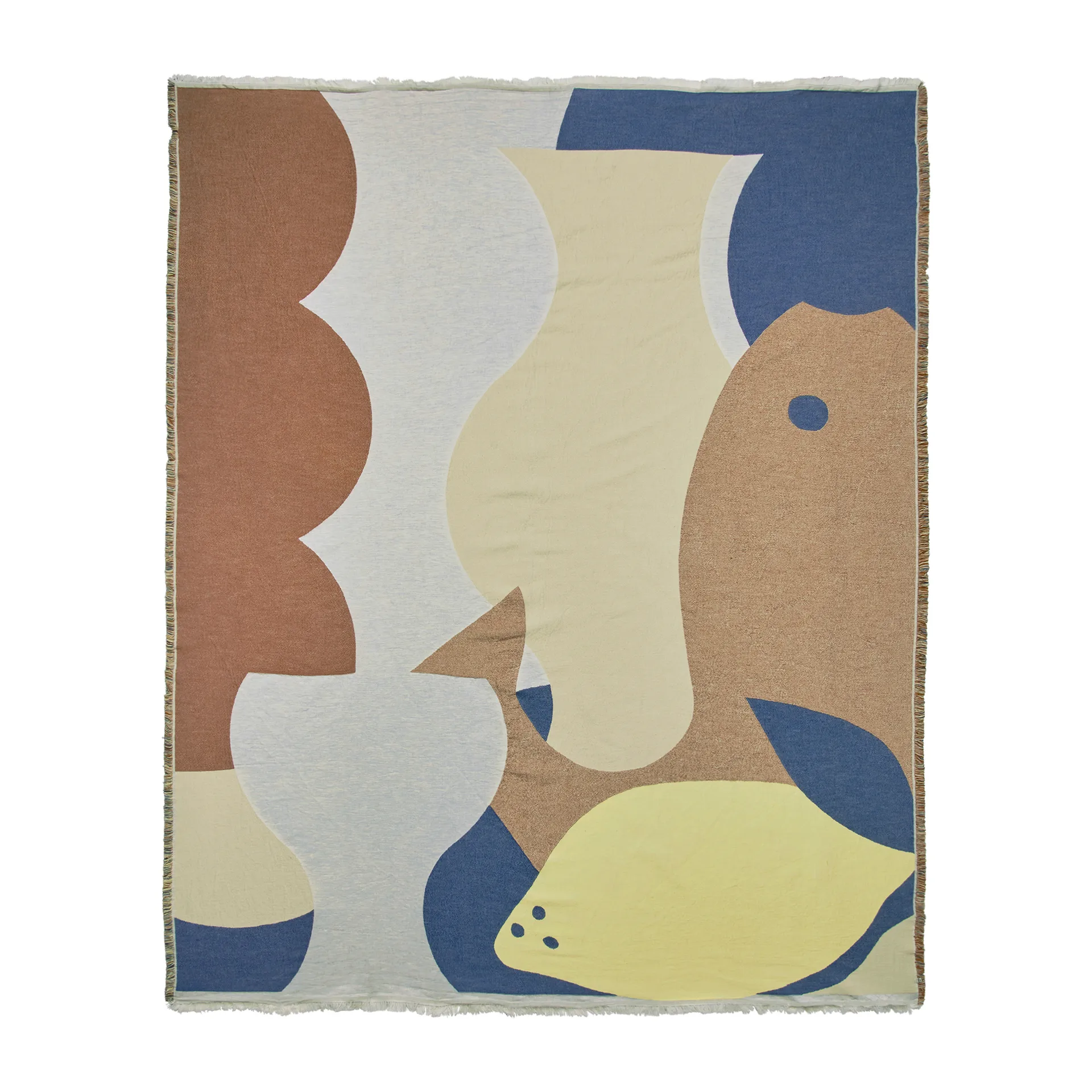 Pled Daphne 140x180 cm, Miks kolorów Broste Copenhagen