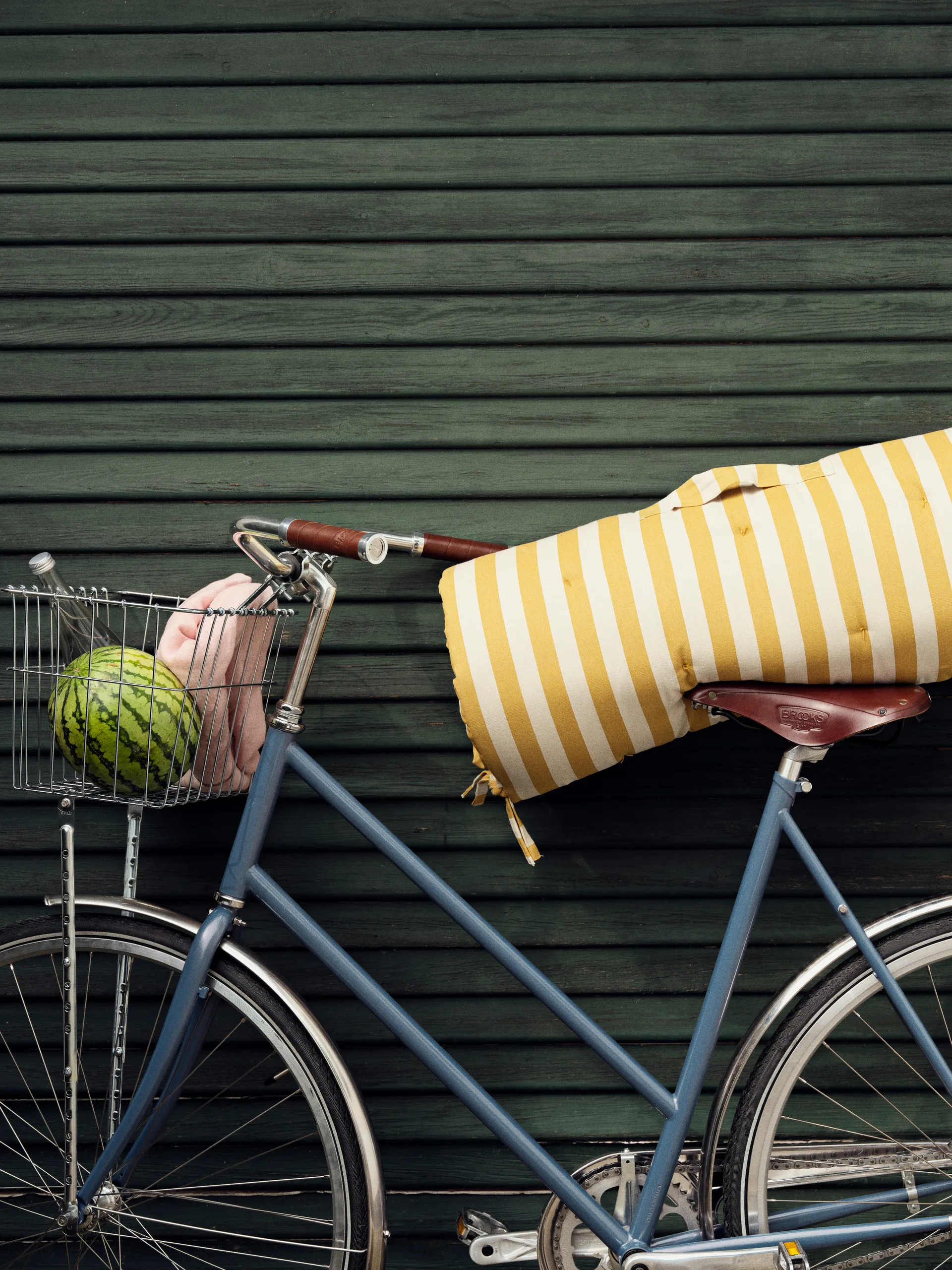 Poduszka na ławkę Franca 42x100 cm, Harvest gold Broste Copenhagen