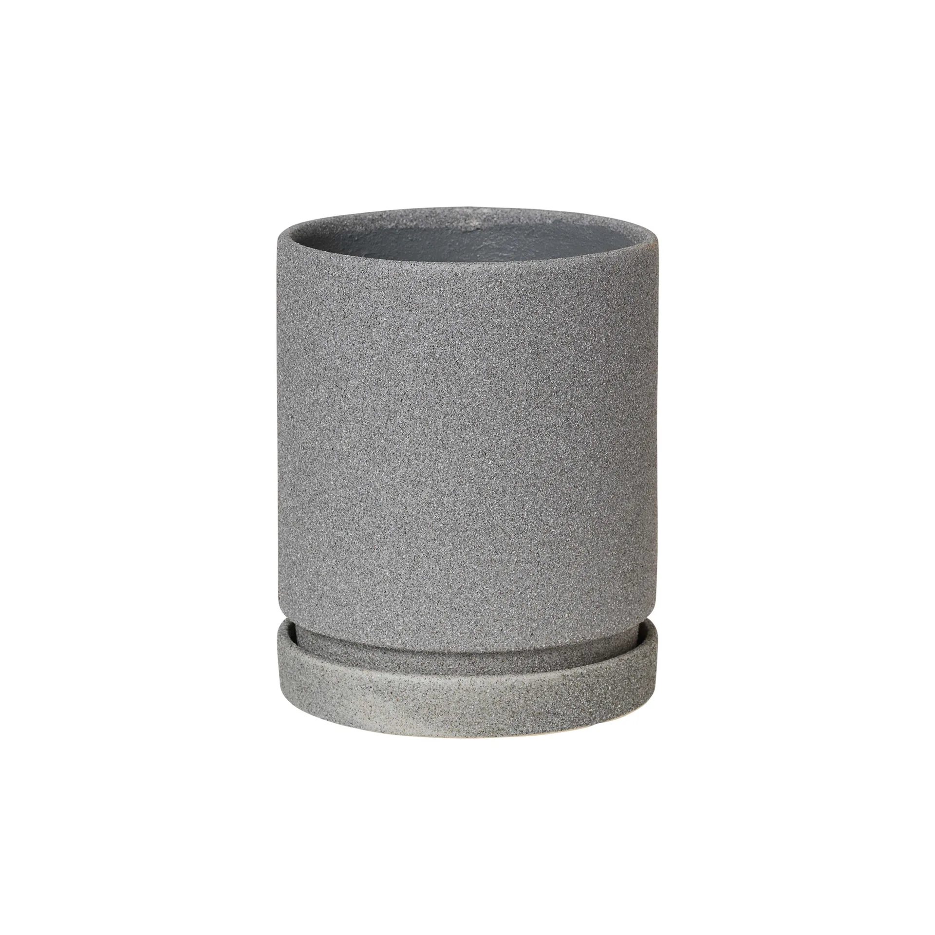 Polaris doniczka ze spodkiem Ø14 cm, Tradewinds blue Broste Copenhagen