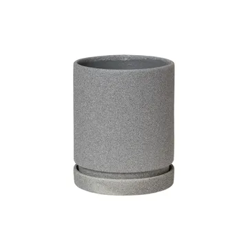 Polaris doniczka ze spodkiem Ø14 cm - Tradewinds blue - Broste Copenhagen