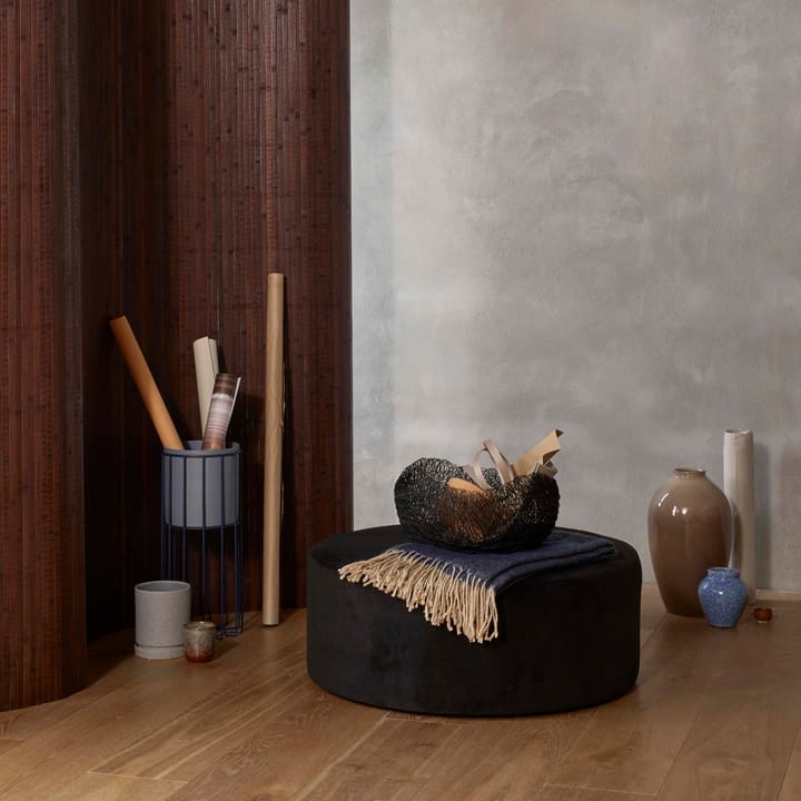 Polaris doniczka ze spodkiem Ø14 cm - Tradewinds blue - Broste Copenhagen