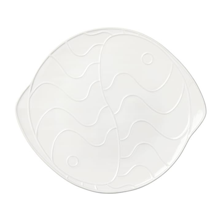 Półmisek Pesce 30x34,6 cm - Transparent white - Broste Copenhagen