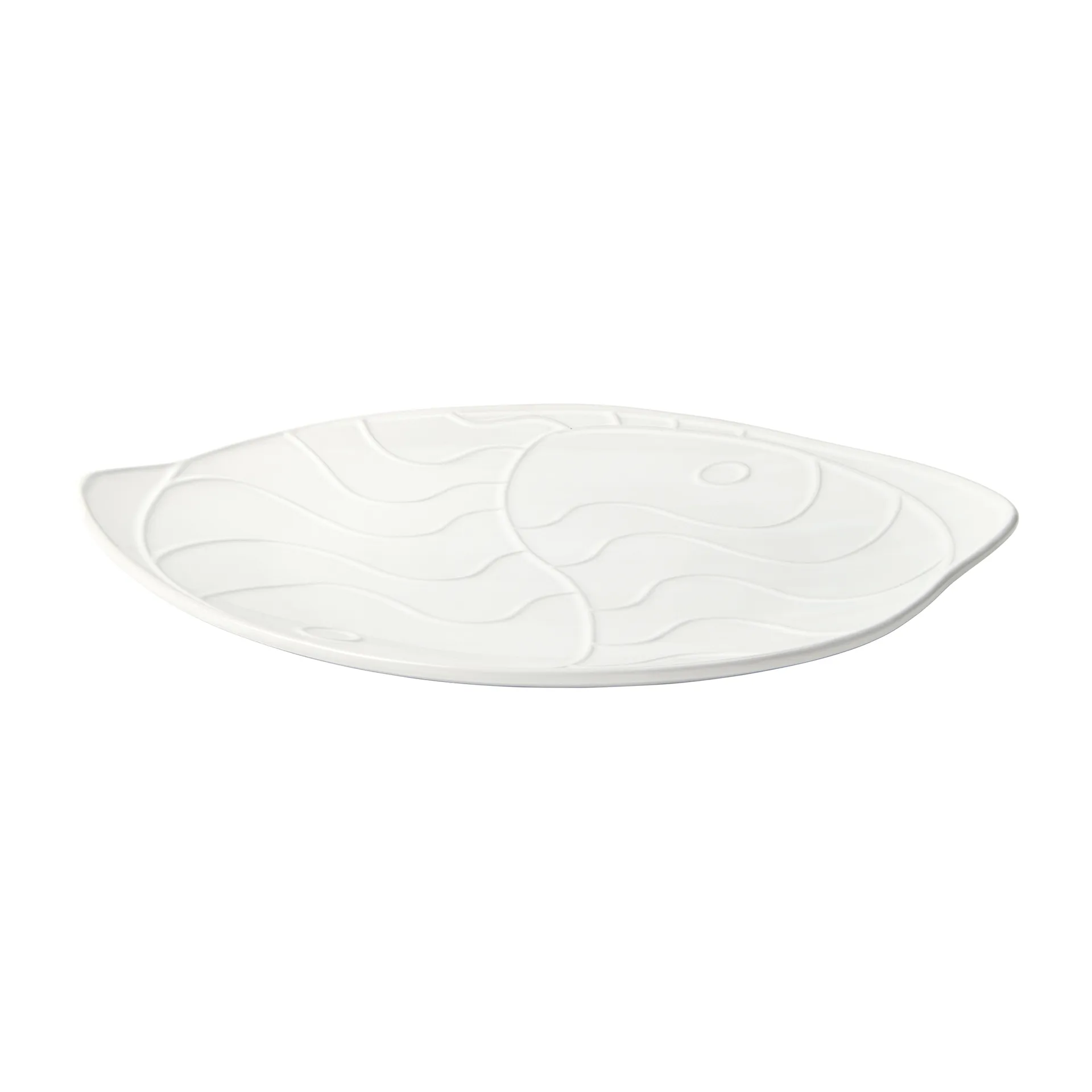 Półmisek Pesce 30x34,6 cm, Transparent white Broste Copenhagen