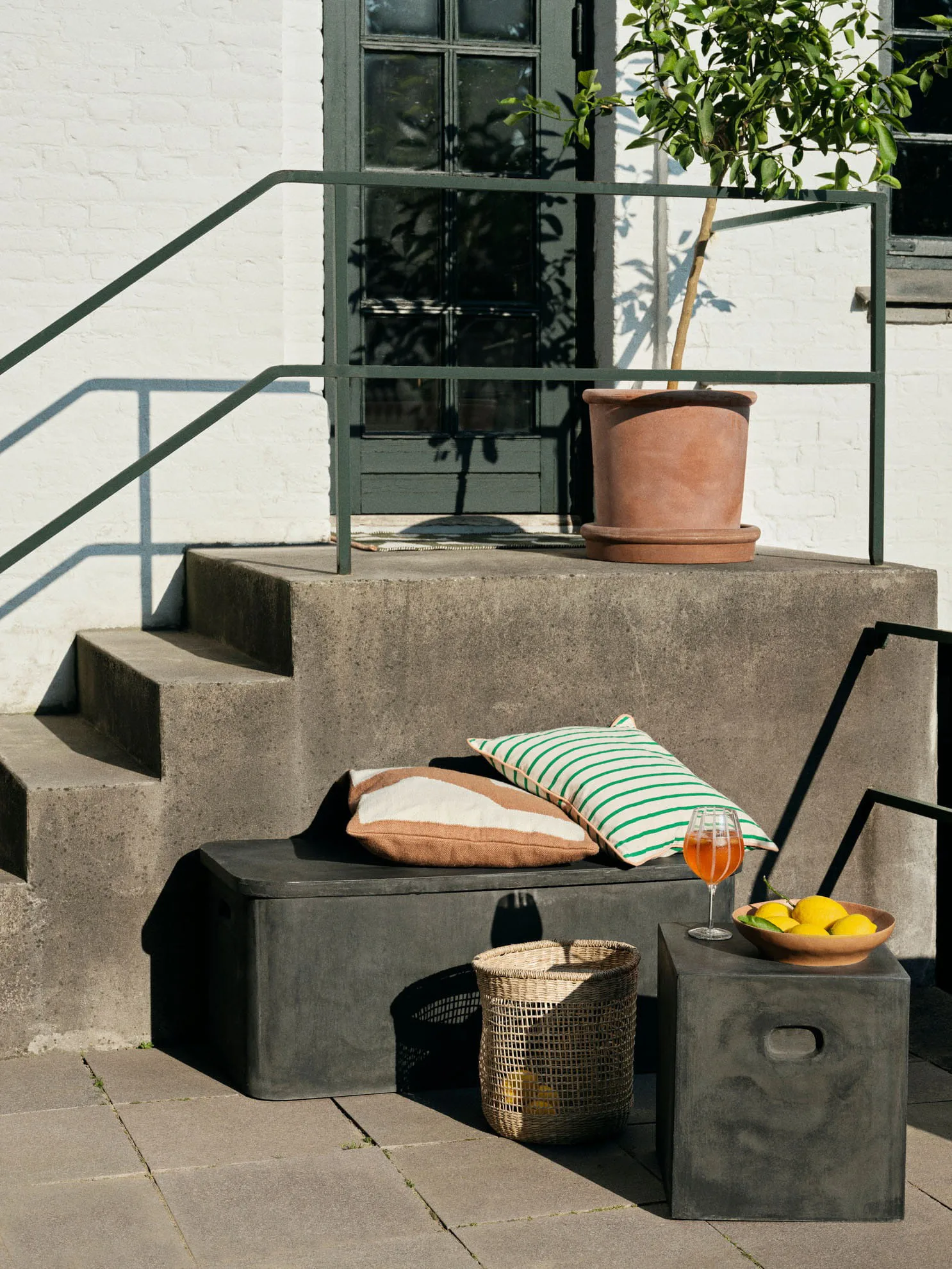 Poszewka na poduszkę Franca 50x50 cm, Jelly green Broste Copenhagen