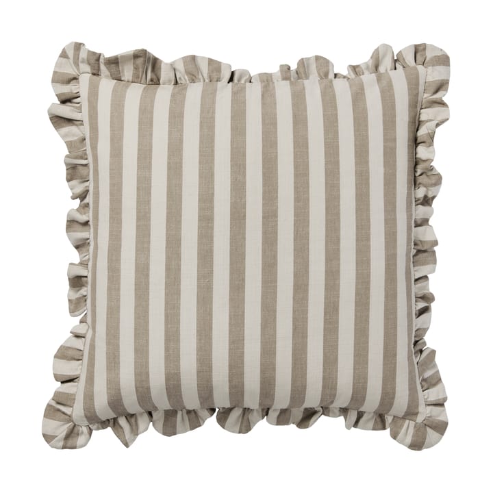 Poszewka na poduszkę Ina, Brown kelp-castle beige, 50x50 cm Broste Copenhagen