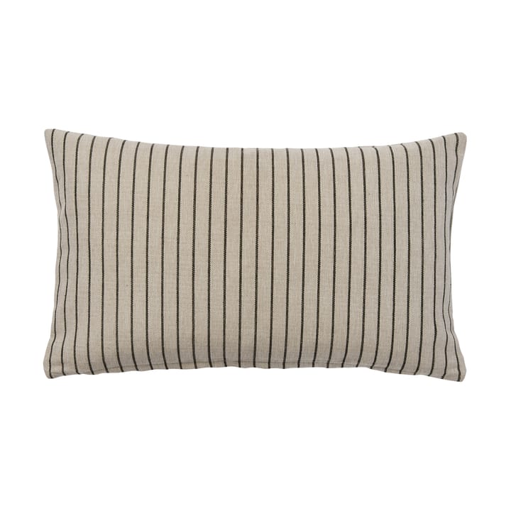 Poszewka na poduszkę Karen - Light beige-black, 30x50 cm - Broste Copenhagen