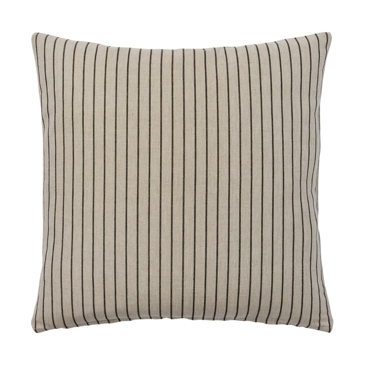 Poszewka na poduszkę Karen - Light beige-black, 50x50 cm - Broste Copenhagen